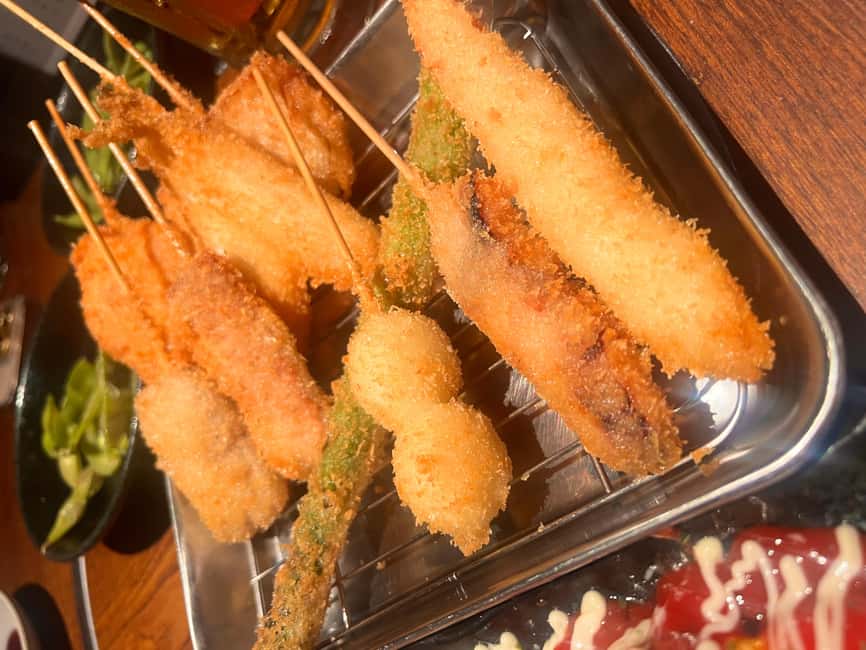 3.5h Osaka Night guided Local Bar Hopping, Sake & Karaoke - Cost and value: how the $40 fits with shared food and drinks