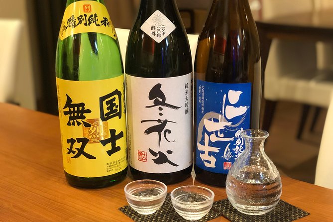 A pairing experience in Sapporo where you can enjoy tempura and 3 kinds of Hokkaido-only sake, along with a soba-noodle making experience! - Seasonal Hokkaido Tempura and Three Sakes by Temperature