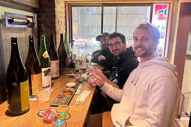 Casual Japanese SAKE tasting and snack experience in Kabukicho - Price and value: what $39.64 buys you in Tokyo