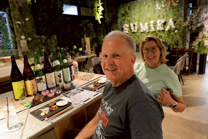 Cherry blossom & Japanese Sake Tasting in Shinjuku - When weather can change your plan