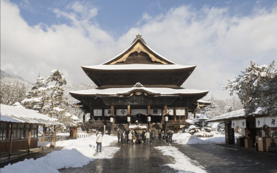 From Nozawa Onsen: Snow Monkeys and Zenko-ji Day Trip & Sake - Key things you’ll notice on this winter day
