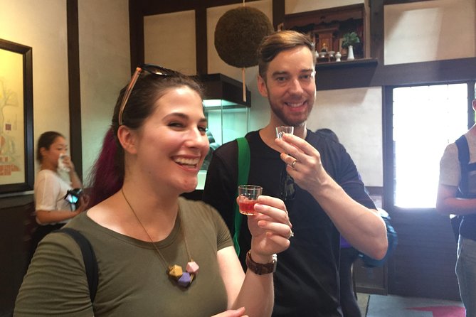 KYOTO Sake Tasting Tour at Local Breweries(tasting fee included) - Garden and food-court tastings: a calmer pace than you’d expect