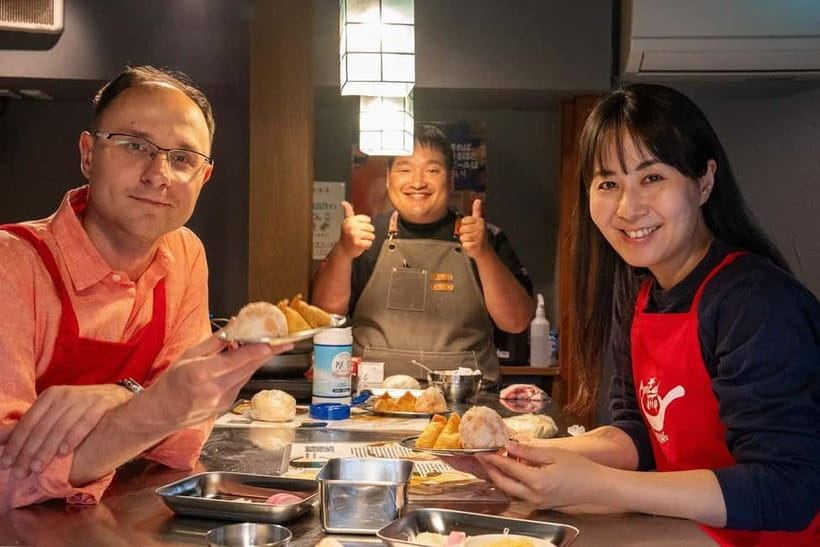 Kyoto Udon & Tempura Cooking Class with Professional Chefs - Turning Flour and Water into Chewy Udon Noodles