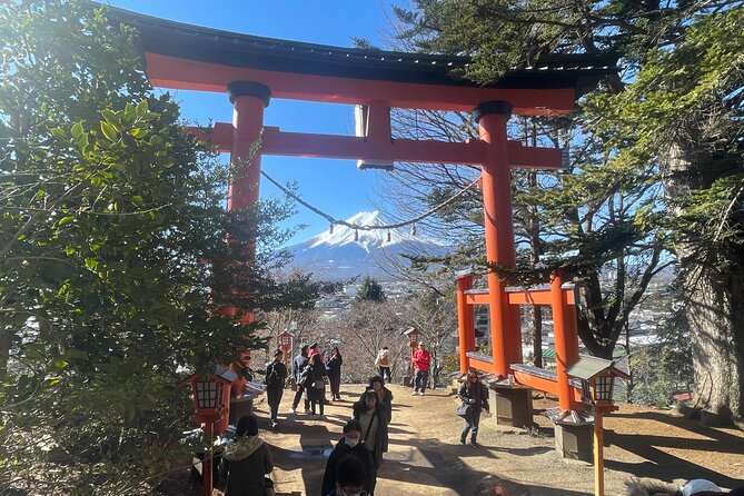 Mt FUJI - Panoramic Tour w/ Hoto Lunch, JP Sake & Onsen tatto OK! - The Morning View: Nishikatsura-cho to Fujiyoshida