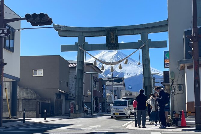 Mt FUJI - Panoramic Tour w/ Hoto Lunch, JP Sake & Onsen tatto OK! - Saiko Iyashi-no-Sato Nemba Village and Optional Kimono Cost