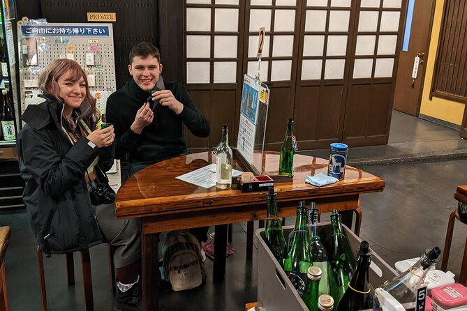 Nara - Craft Beer, Sake & Food Walking Tour - Harushika Brewery: tasting five styles of sake