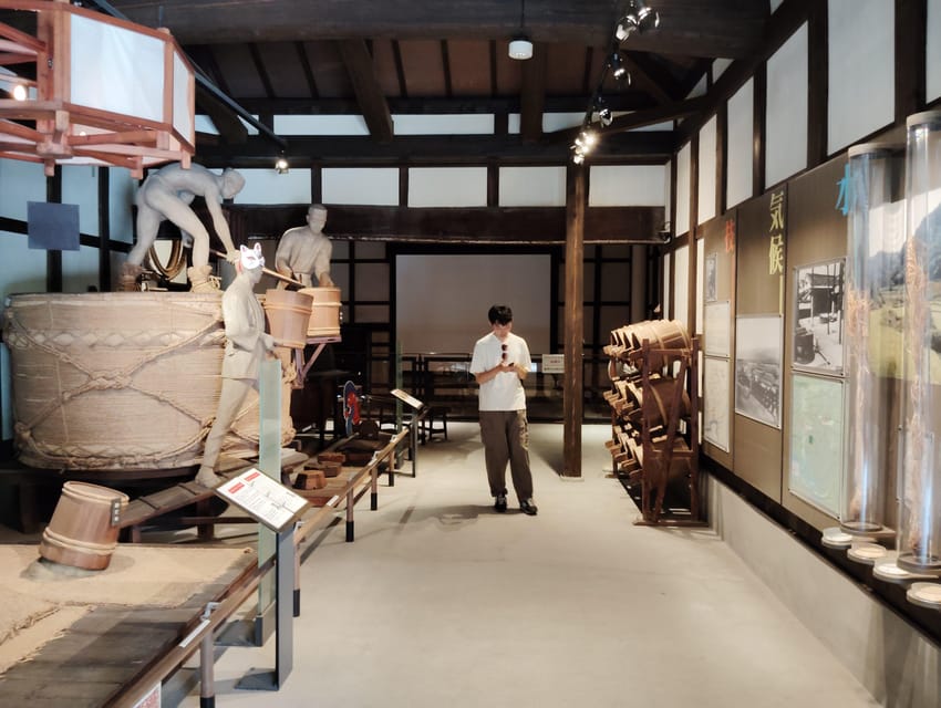 Nishinomiya: Sake Brewery Tour Near Kobe – Visit 3 Breweries - Hakushika Rokusuien: a fragrant start and a tasting you can actually compare