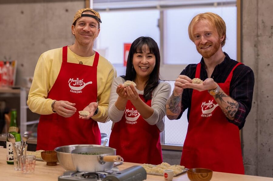 Osaka: Cooking Class & Sake Tasting with Local Market Visit - Where You Start: FamilyMart Near Minami Morimachi Station