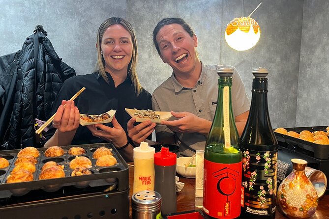 Osaka Sake Tasting & Takoyaki Cooking Experience - Quick hits