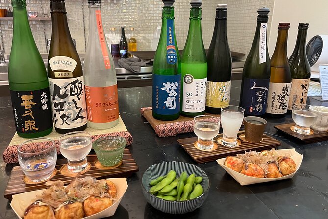 Osaka Sake Tasting & Takoyaki Cooking Experience - What Happens When You Eat: Your Sake Meets Your Cooking