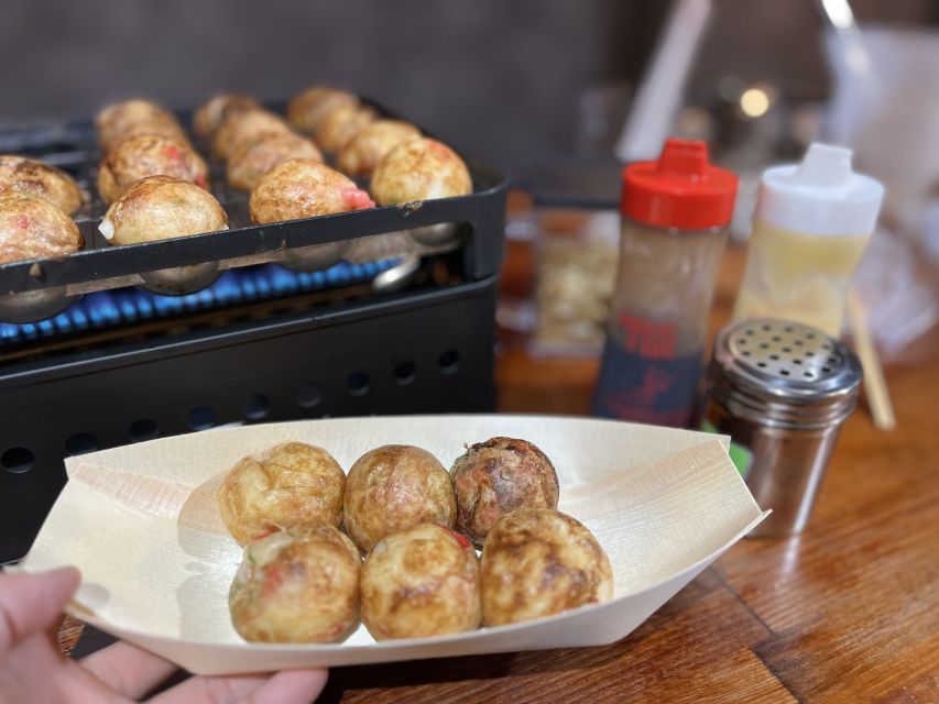 Osaka Sake Tasting with Takoyaki Cooking - What the $70 price buys you in the real world