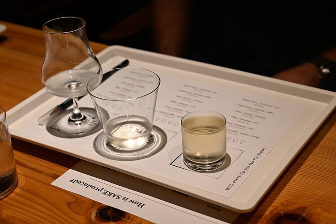 Sake "Omakase" in Osaka : Guided Tasting by a Active Sake brewer - The food pairings: 3 seasonal dishes that teach balance