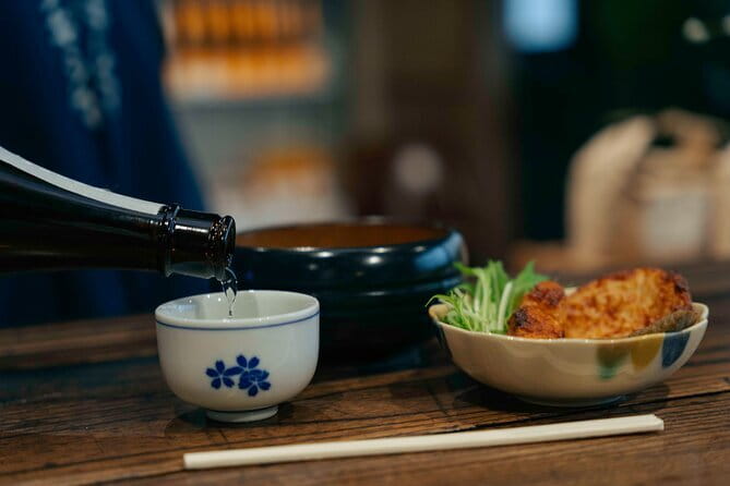 Sake & Seasonal Delights Sake Pairing Lunch at the Brewery - Stepping into a giant wooden brewery that stopped brewing decades ago