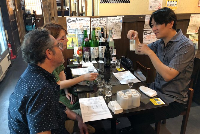 Tasting All Types of Sake with Sommelier - Finding the Group in Shinjuku 3-Chome (and Getting Oriented Fast)