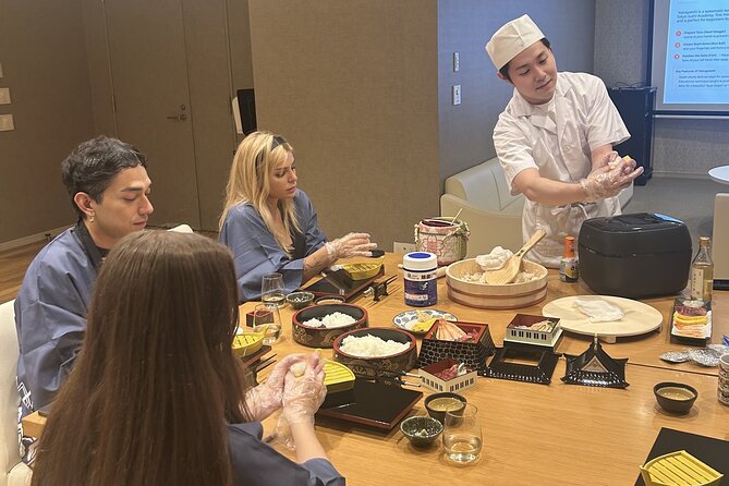 Tokyo Sushi Making Class : Sake Ceremony & Matcha Experience - Asakusa is the right setting for sushi and sake
