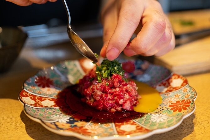 Tokyo Wagyu & Sake Pairing Tasting Experience with Local Flavors - The wagyu tasting: multiple beef parts and traditional Japanese flavors