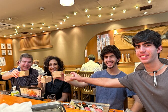Tsukiji Market Eating Tour, Authentic Sushi & Sake Comparison - The Fish Market Shopping Center: Up Close With Seafood Culture