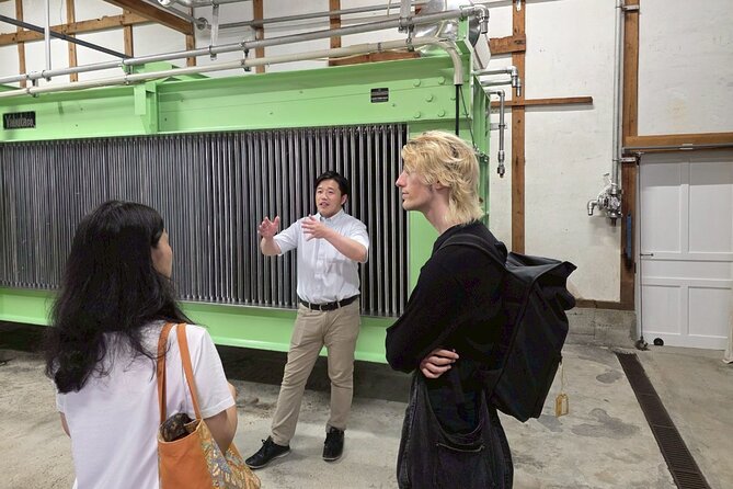 Visit behind the Scenes: Hiroshima Saijo Sake Brewery Tour - Stop 4: Sanyotsuru calligraphy with Mount Ryuo spring water